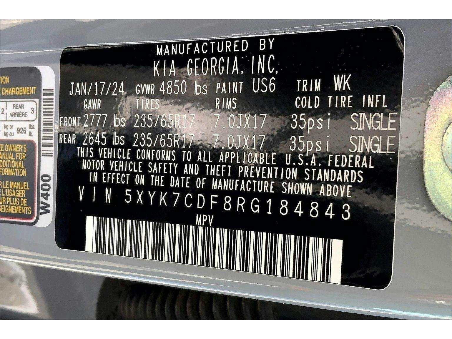 2024 Kia Sportage X-Pro (K8621961) Photo 30