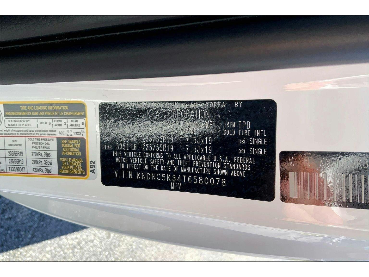 2026 Kia Carnival EX (K8618551) Photo 30
