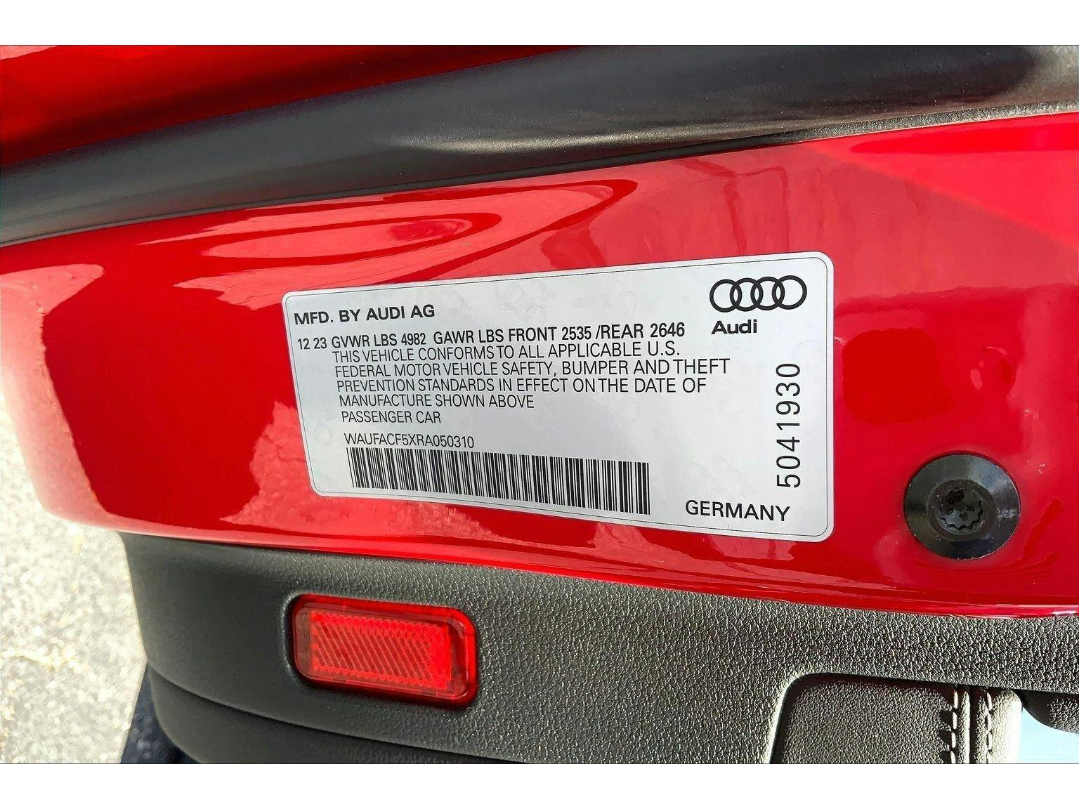 2024 Audi A5 Sportback S line Premium Plus (K56428) Photo 30