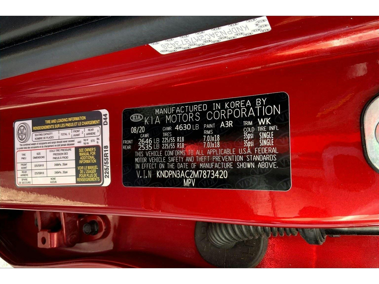 2021 Kia Sportage EX (K8621011) Photo 33